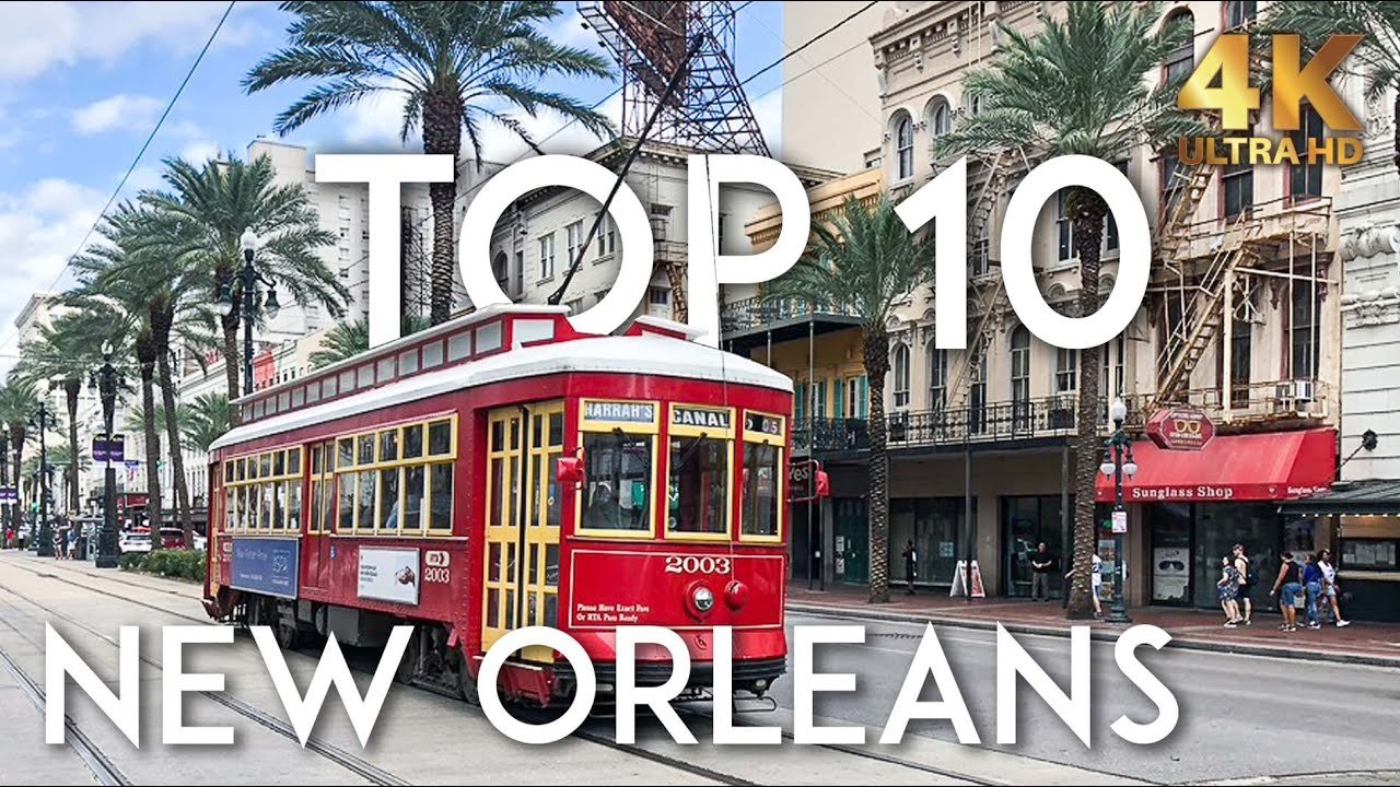 TOP 10 Things to do in NEW ORLEANS NOLA Travel Guide 4K Goldencrownz