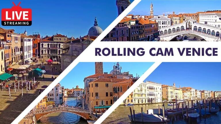 🔴 LIVE 24/7 Rolling Cam Venice – Live Cam in Venice Italy – Livecam en direct #venice